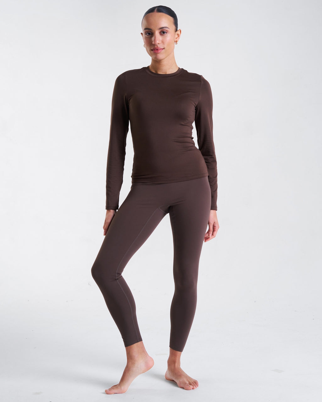 Base Soft Long Sleeve T-Shirt Espresso