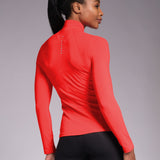 Sculpt Perform Half Zip Bright Red