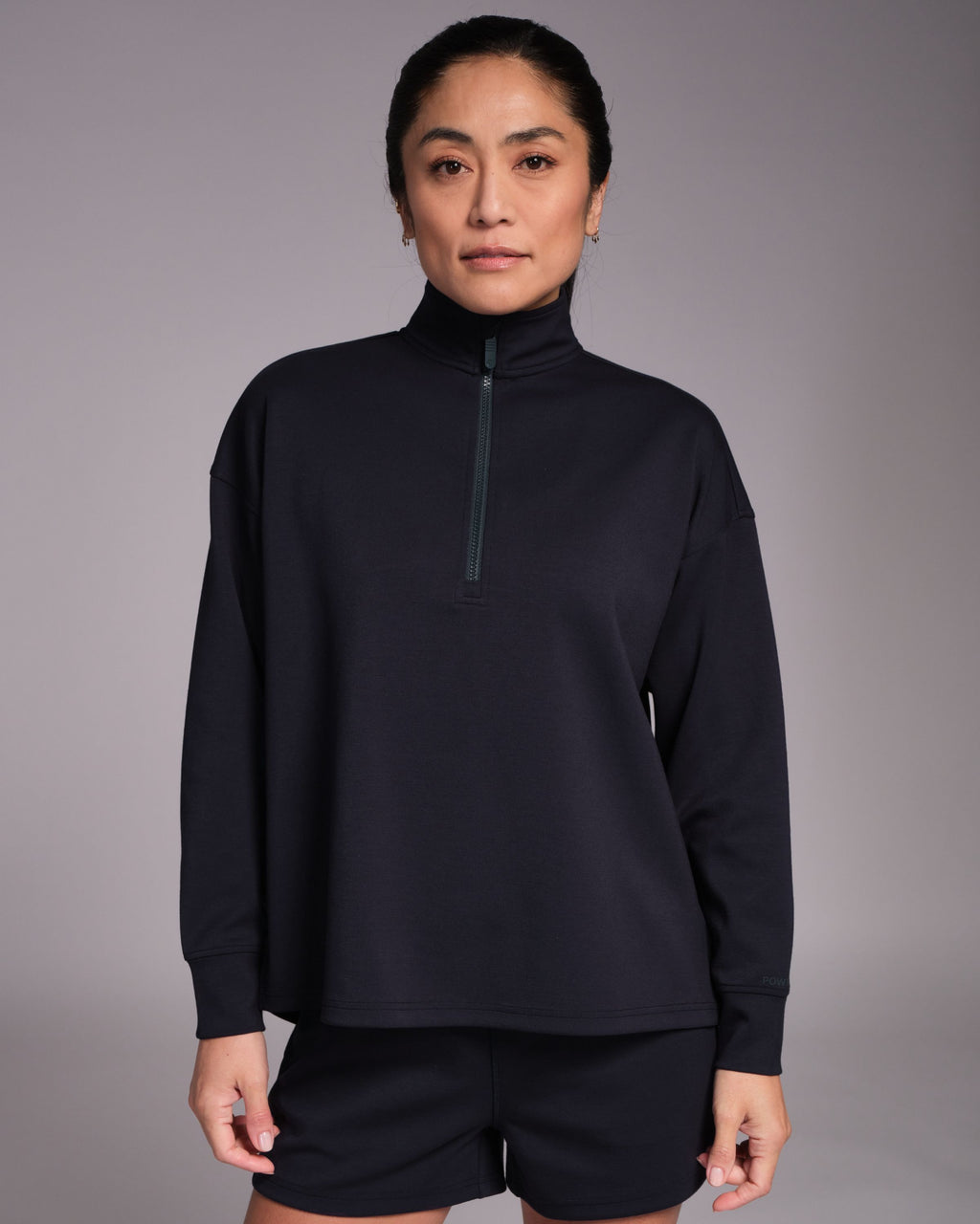 All-Day-Wear Half Zip Sweatshirt Outerspace Navy
