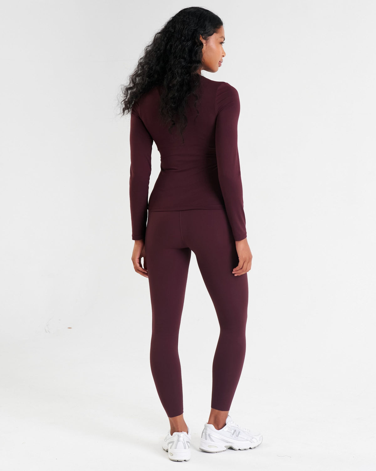 Base Soft Long Sleeve T-Shirt Dark Burgundy