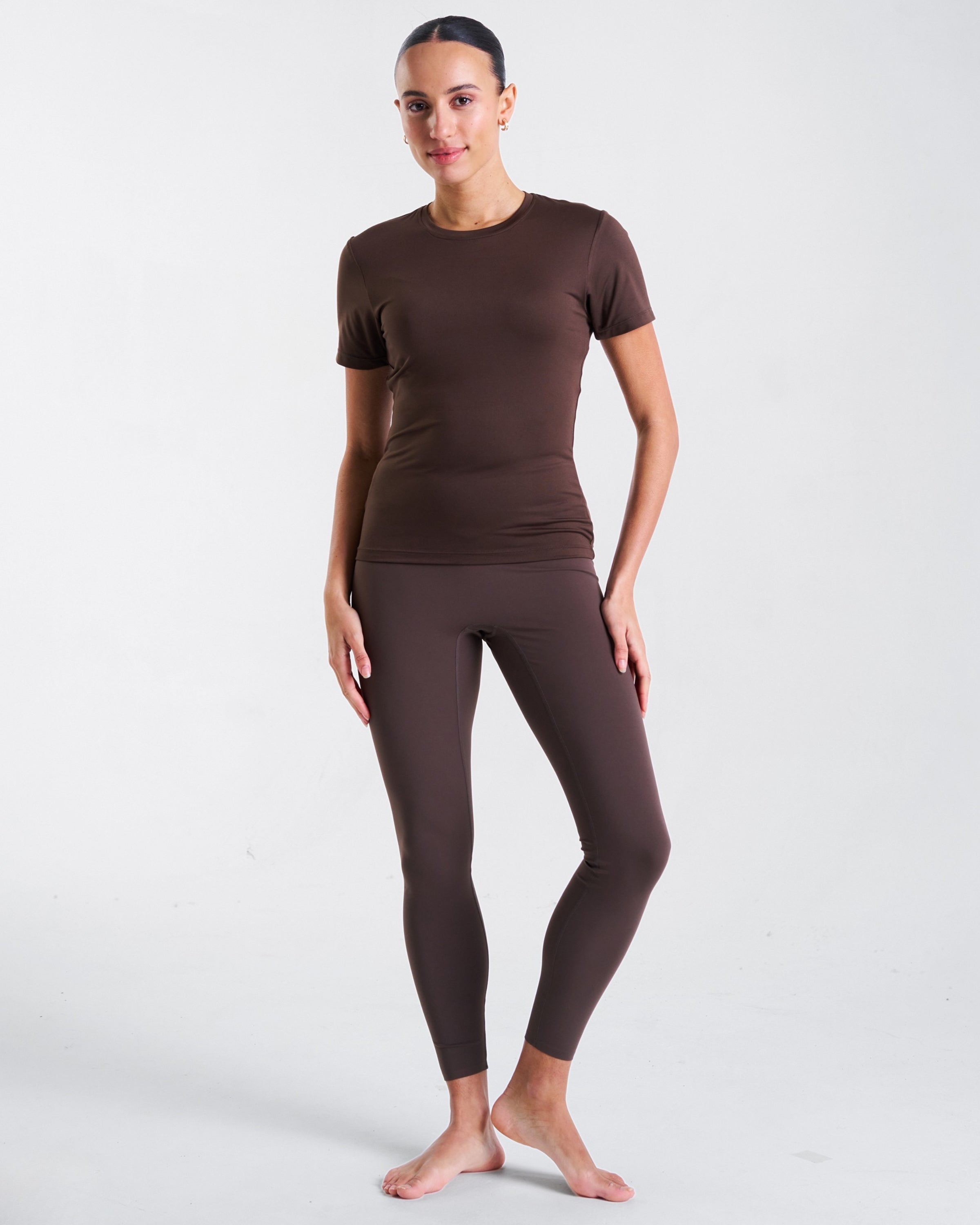 Base Soft Short Sleeve T-Shirt Espresso