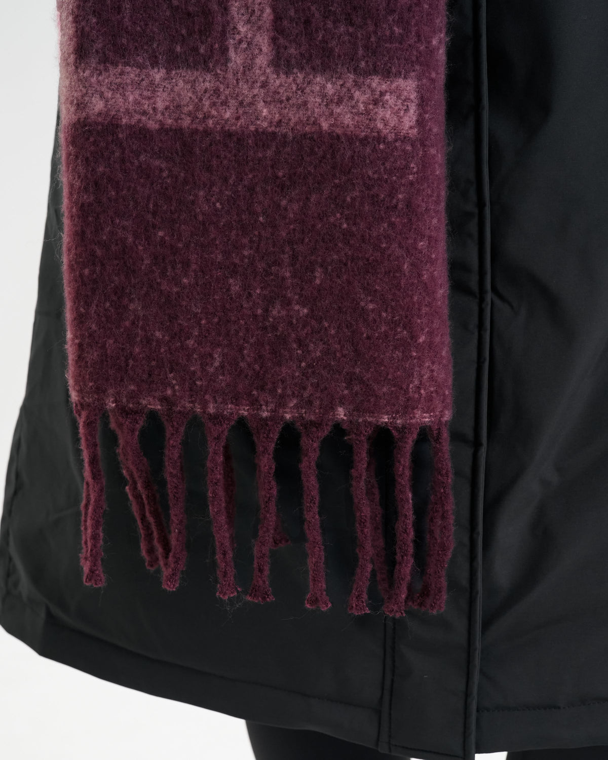 SoftKnit Scarf Dark Burgundy
