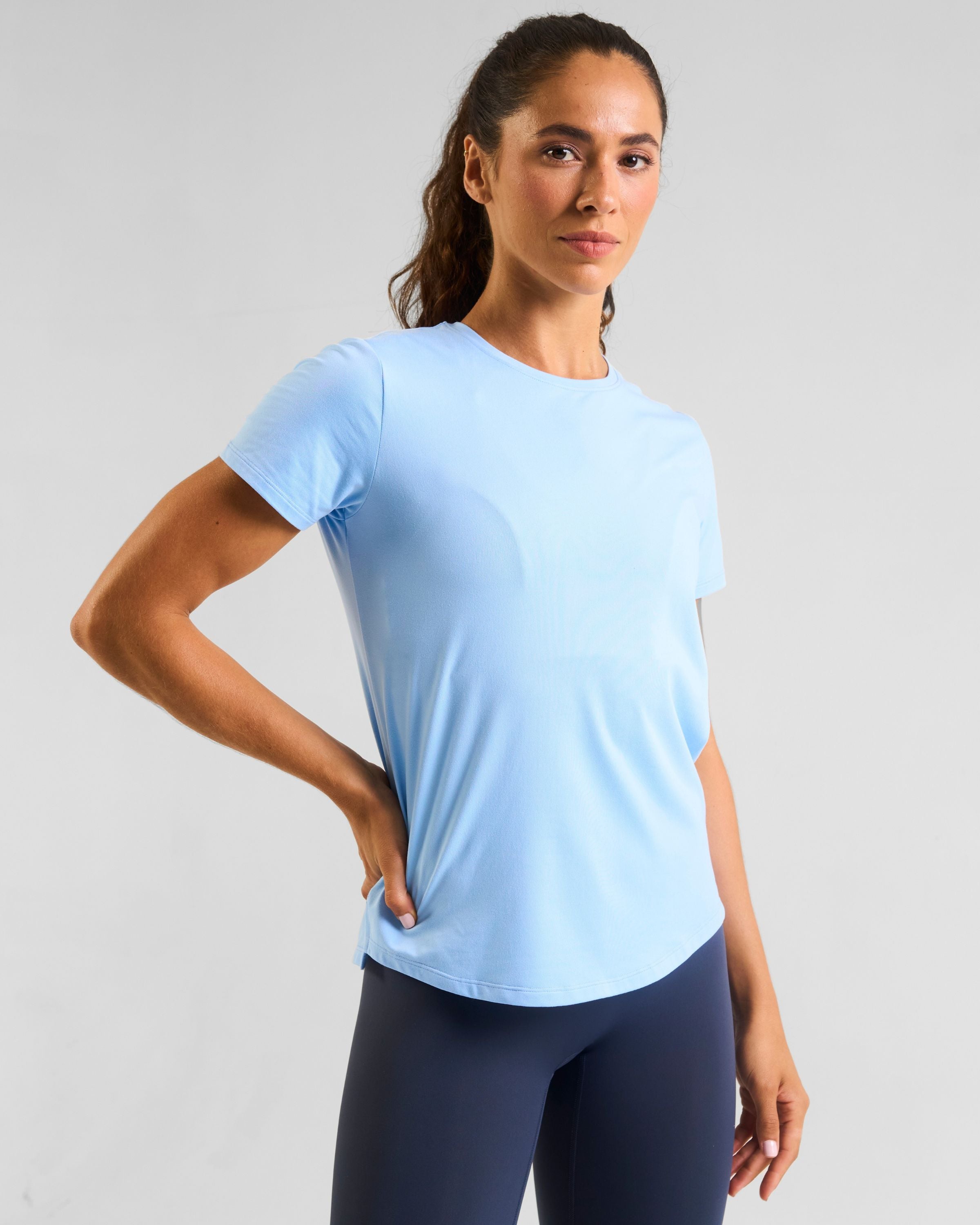 Core Training T-Shirt Cloud Blue