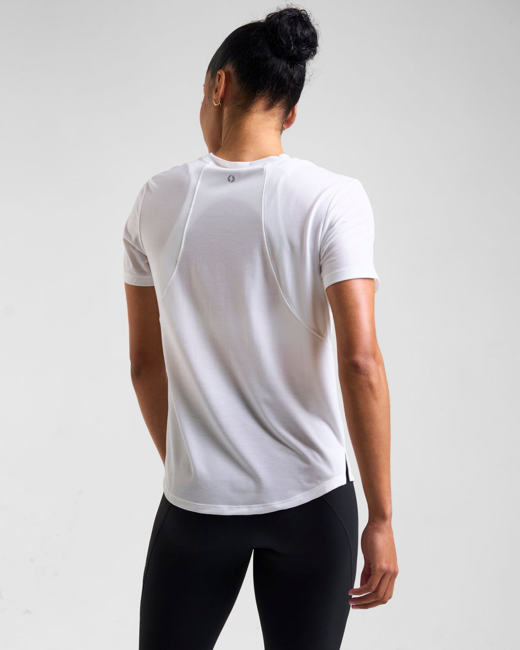 Core Lyocell Blend Active T-Shirt White