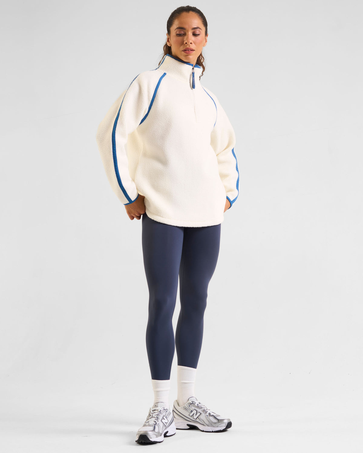 Ascend 1/4 Zip Fleece Marshmallow