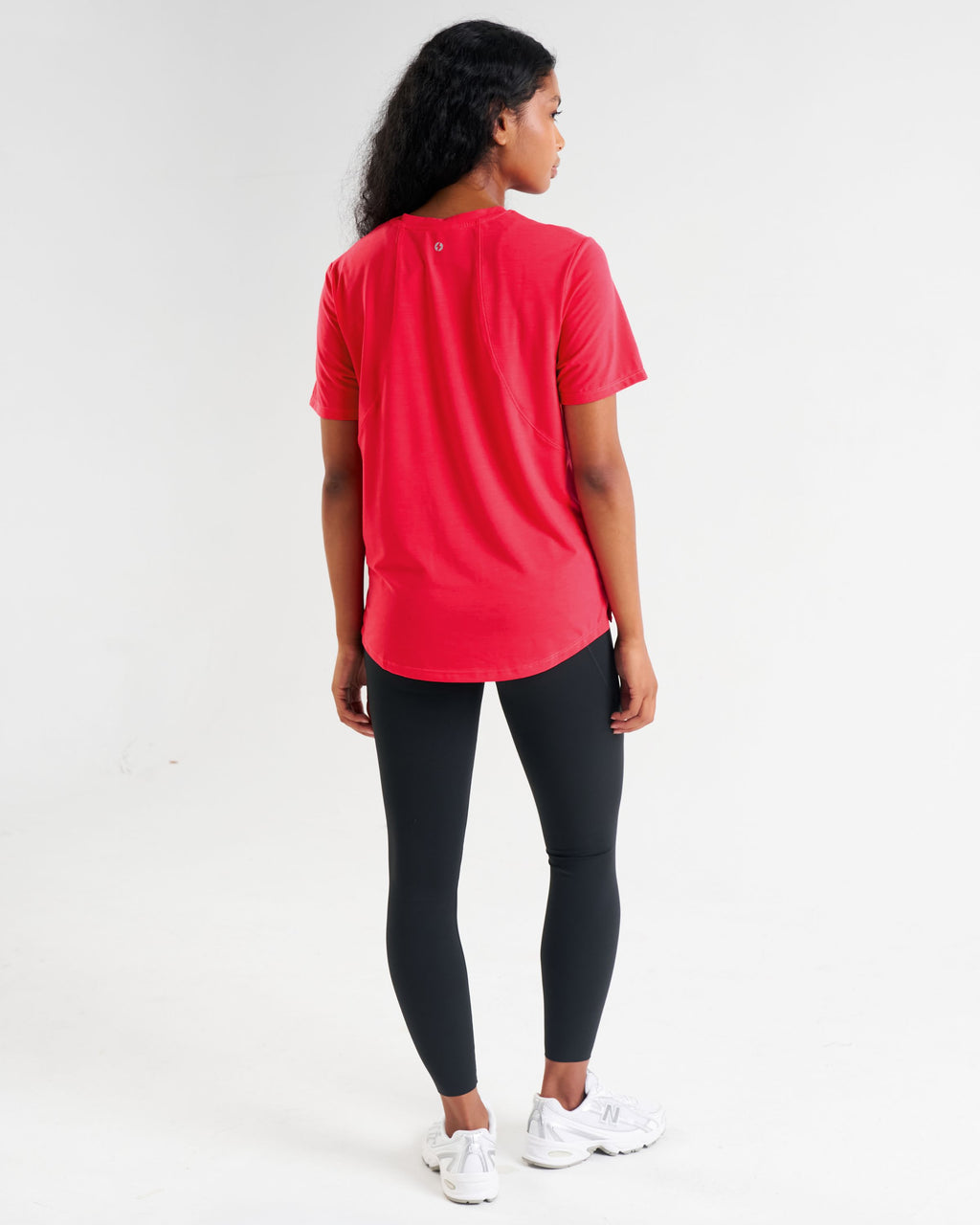 Core Lyocell Blend Active T-Shirt Raspberry Pink