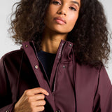 OUTSIDER Raincoat Cherry Lacquer