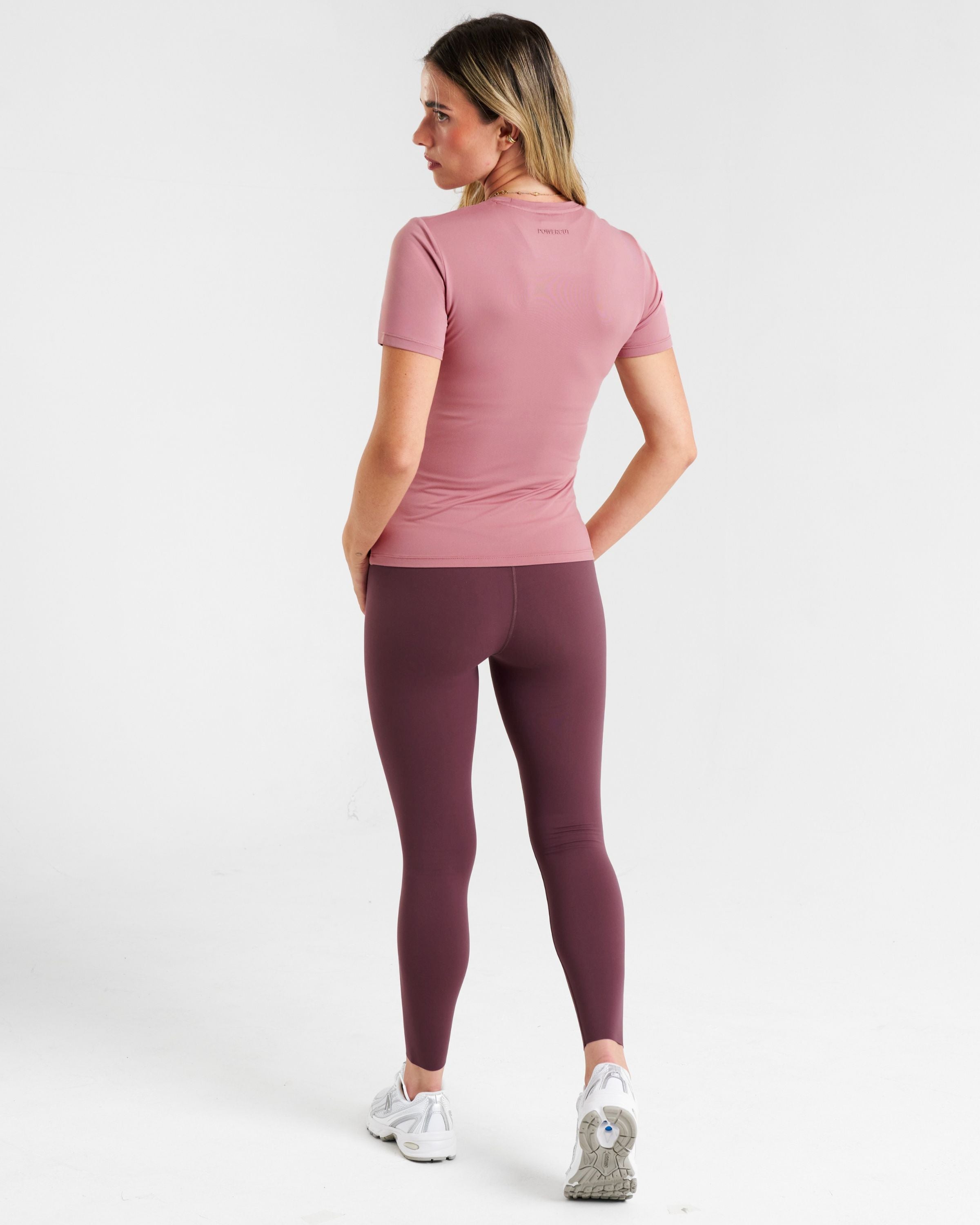 Base Soft Short Sleeve T-Shirt Dusty Pink