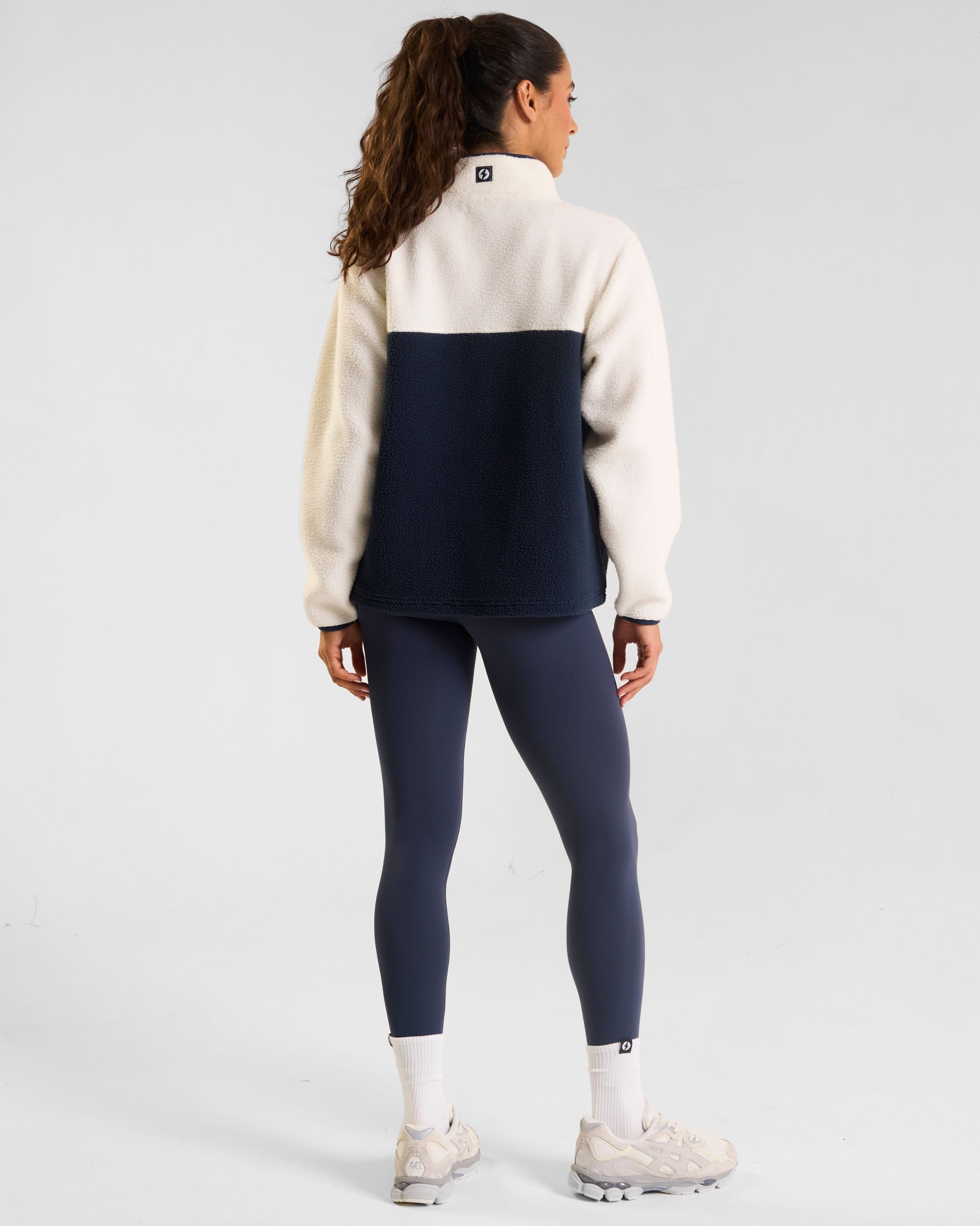 Ascend Half Snap Fleece Marshmallow