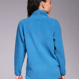 Ascend 1/4 Zip Fleece Vintage Blue