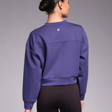 Studio Cropped Sweatshirt Future Dusk