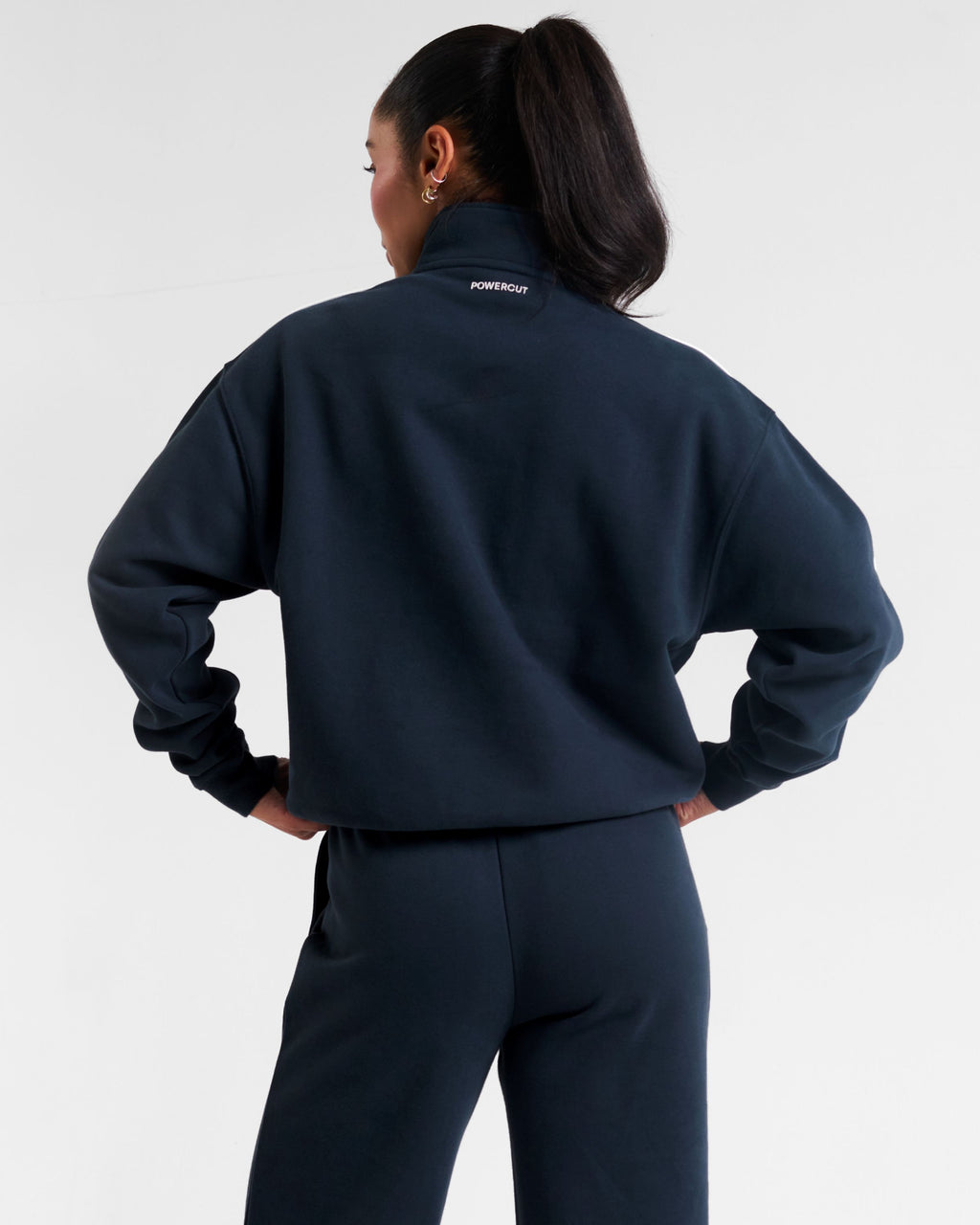 Clubhouse Half Zip Sweatshirt Outerspace Navy