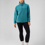 Ascend 1/4 Zip Fleece Deep Teal