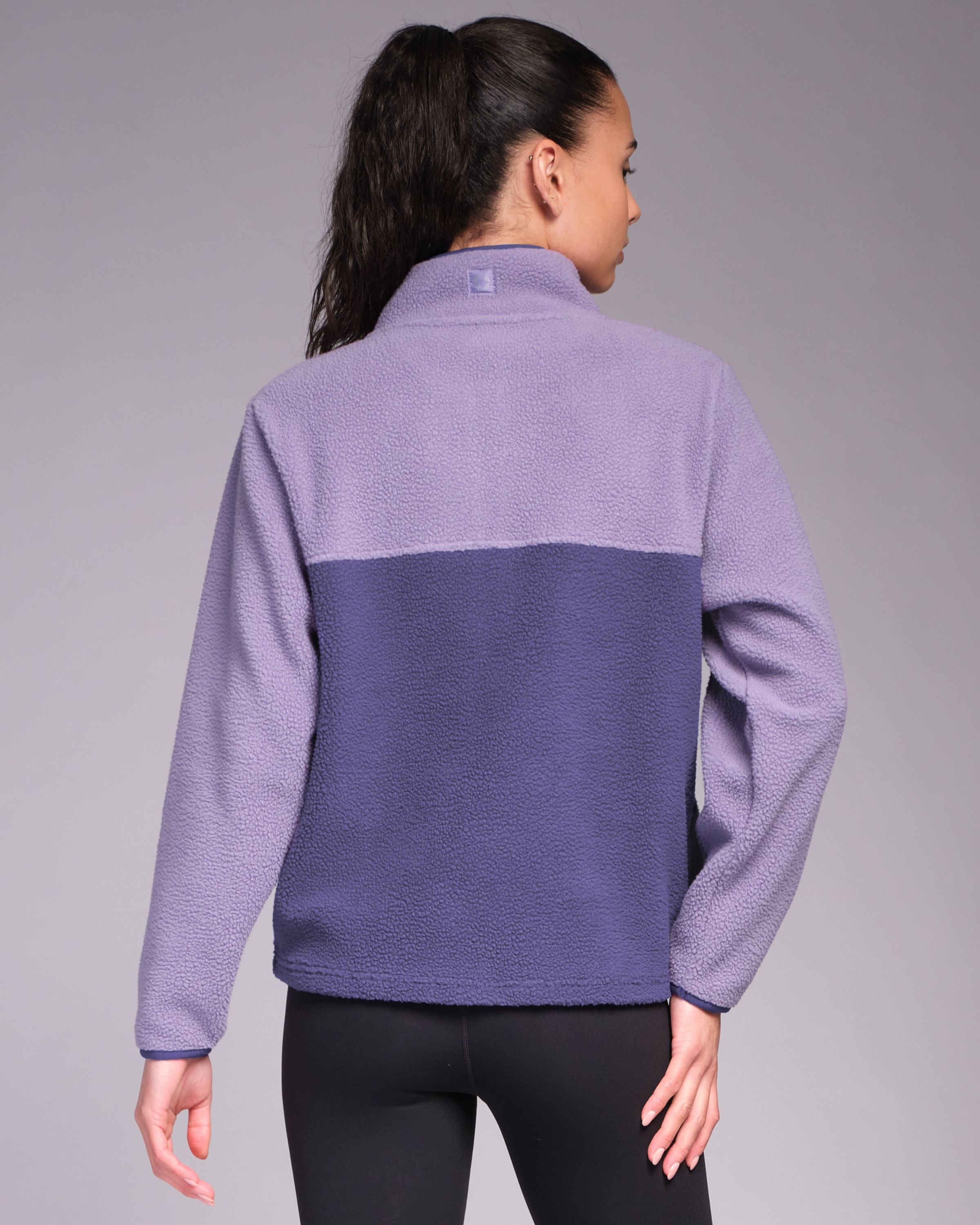 Ascend Half Snap Fleece Purple Haze
