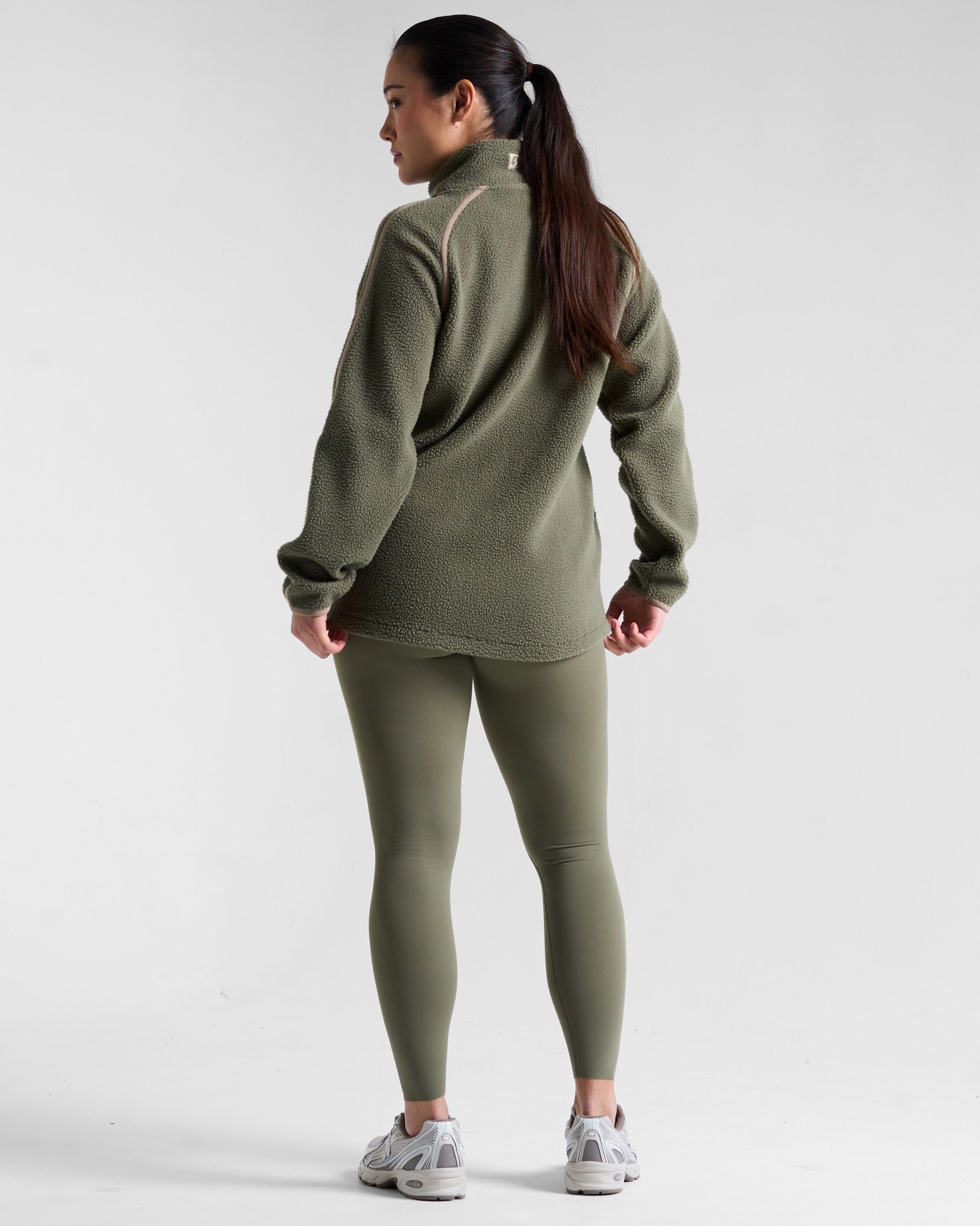 Ascend 1/4 Zip Fleece Dusty Olive