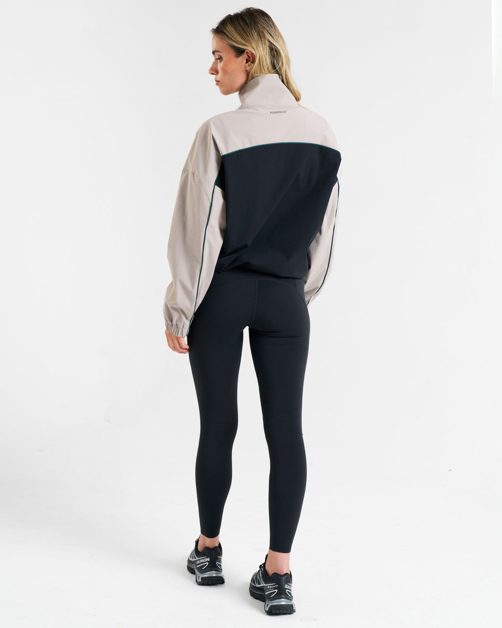 Legacy Piping Detail Woven Track Jacket Stone