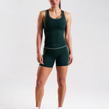 Court Piping Detail 5" Shorts Heritage Green