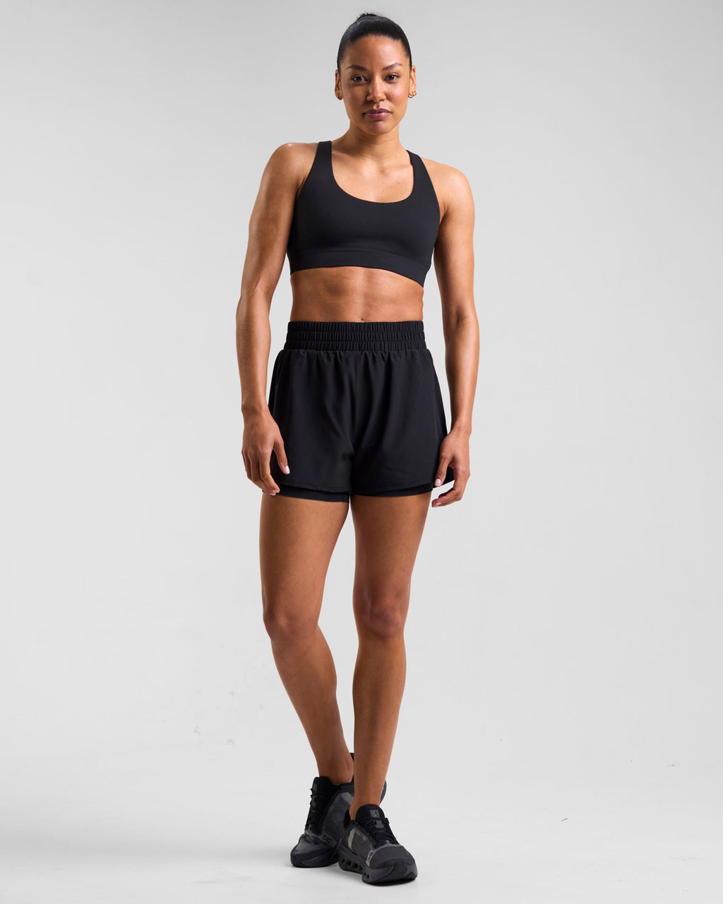 Pace 2-in-1 Performance Shorts Black