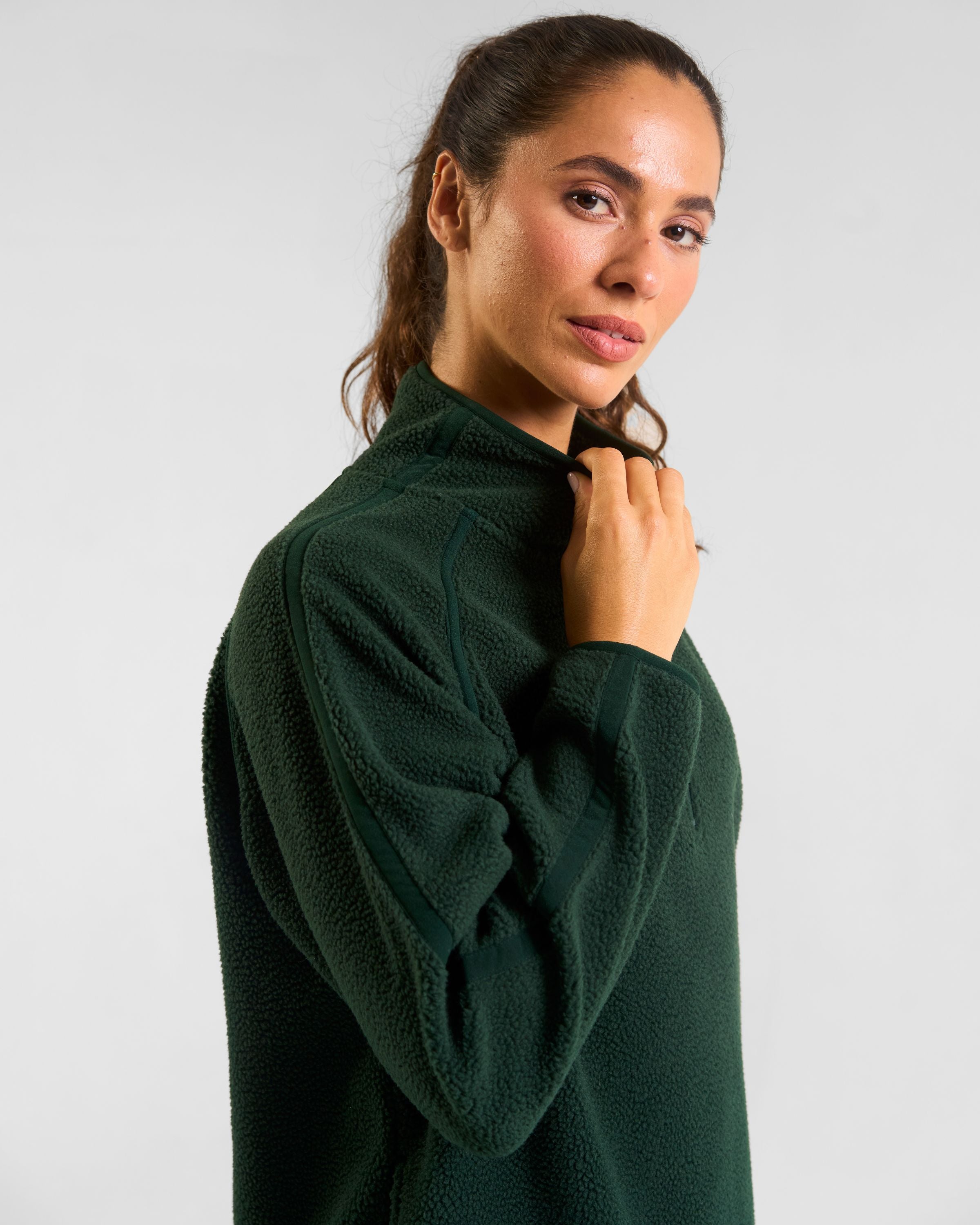 Ascend 1/4 Zip Fleece Heritage Green