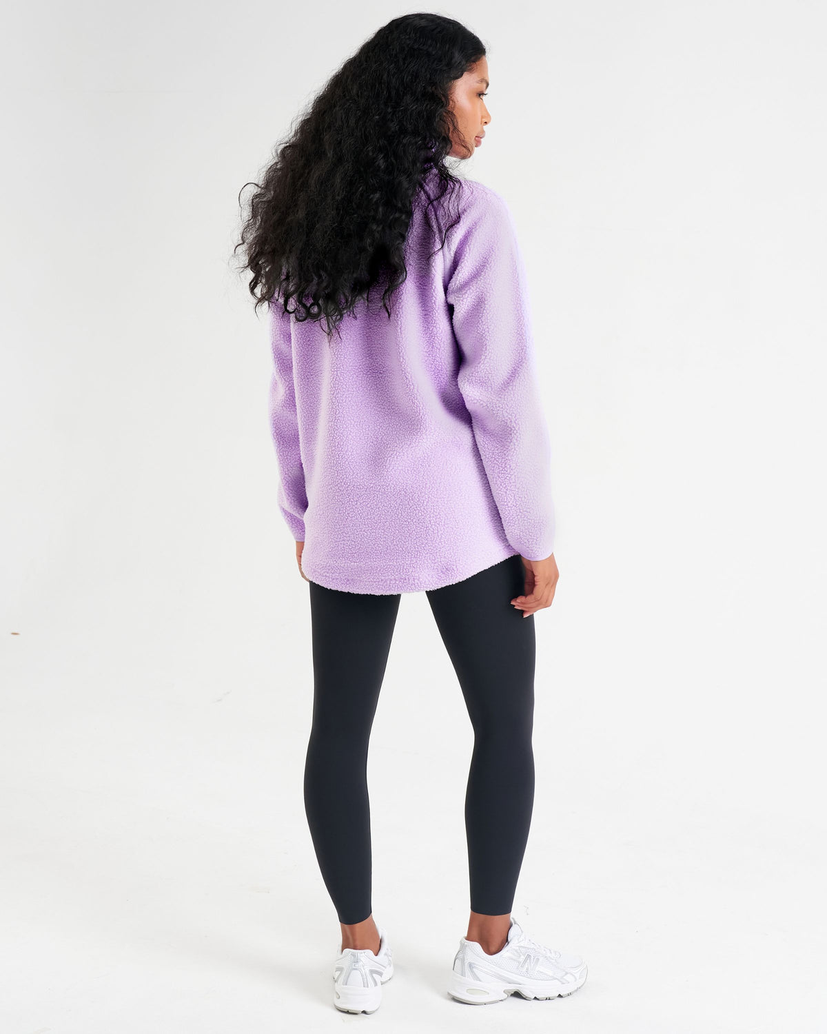 Ascend Quarter Zip Fleece Lilac