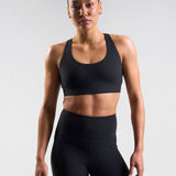Sculpt Medium Support Sports Bra Black