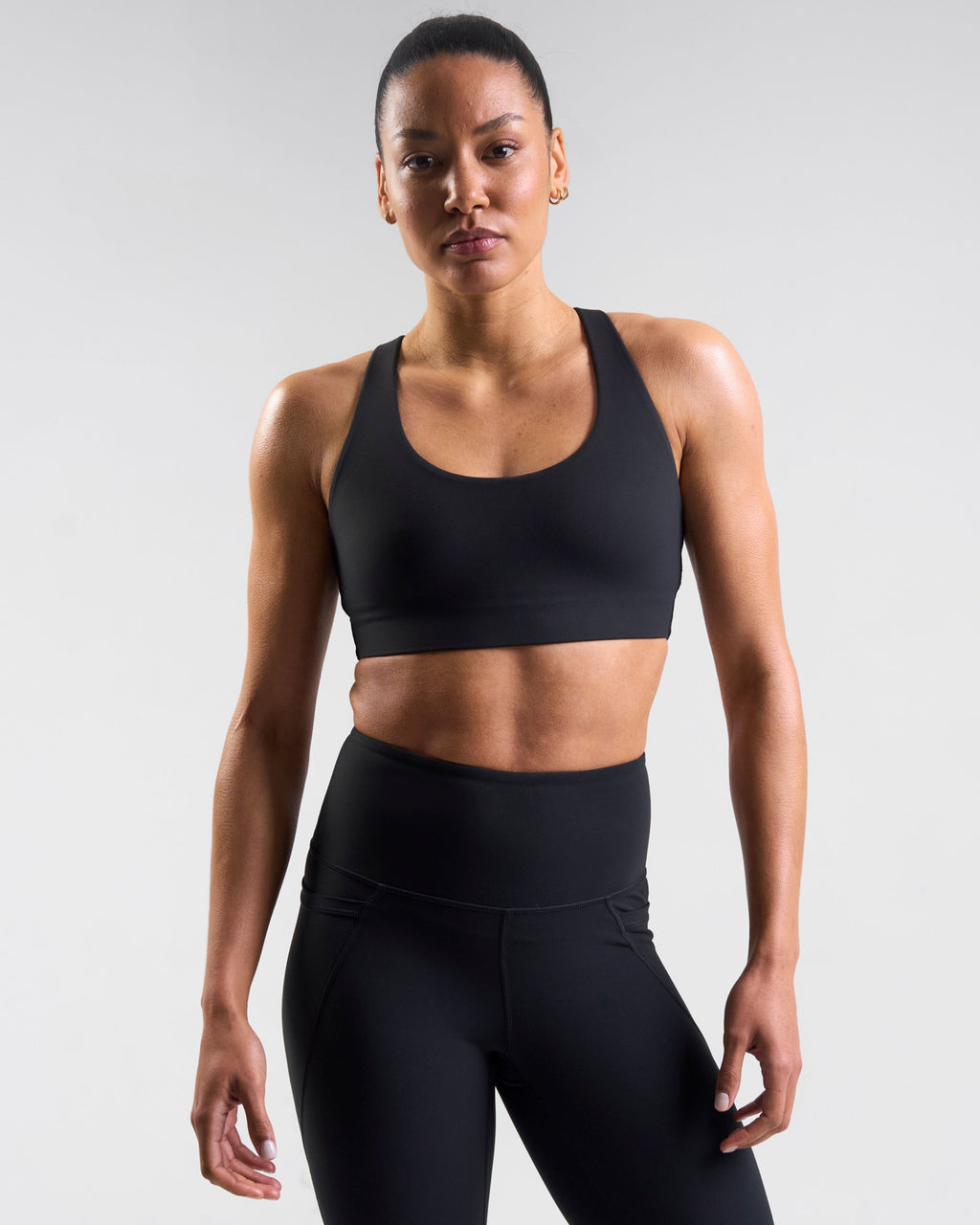 Sculpt Medium Support Sports Bra Black