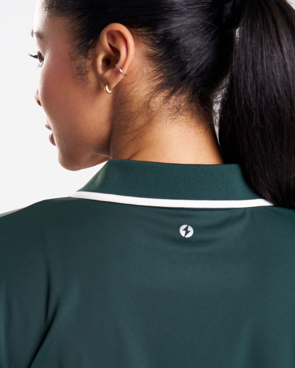 Court Short-Sleeved Polo Shirt Heritage Green