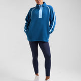 Ascend 1/4 Zip Fleece Dark Blue