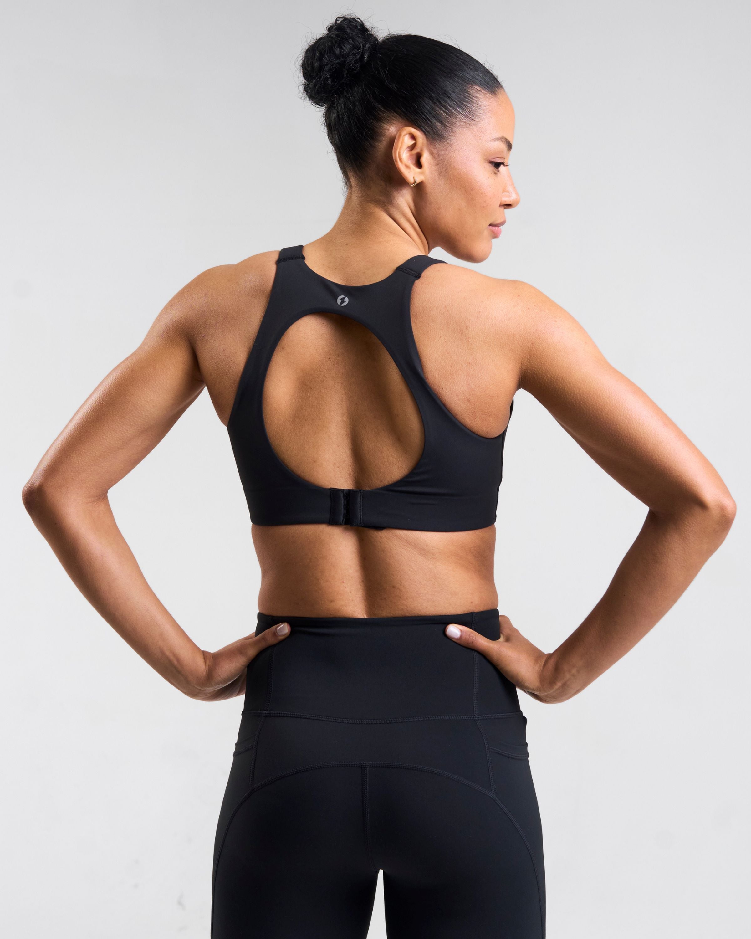 Sculpt Medium Support Sports Bra Black