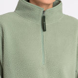 Ascend 1/4 Zip Fleece Lilypad