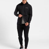 tek//pak Black Men's Full Zip Hoodie