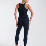 Base Fitted Tank Top Black