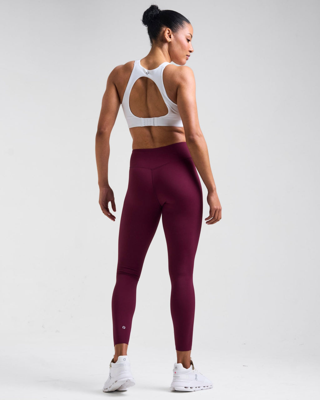 Sculpt V-Waist Leggings Cherry Lacquer