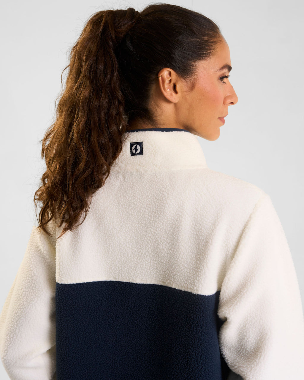 Ascend Half Snap Fleece Marshmallow