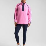 Ascend 1/4 Zip Fleece Pink Glow