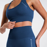 SOLID Seamless Leggings Dark Blue