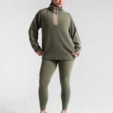 Ascend 1/4 Zip Fleece Dusty Olive