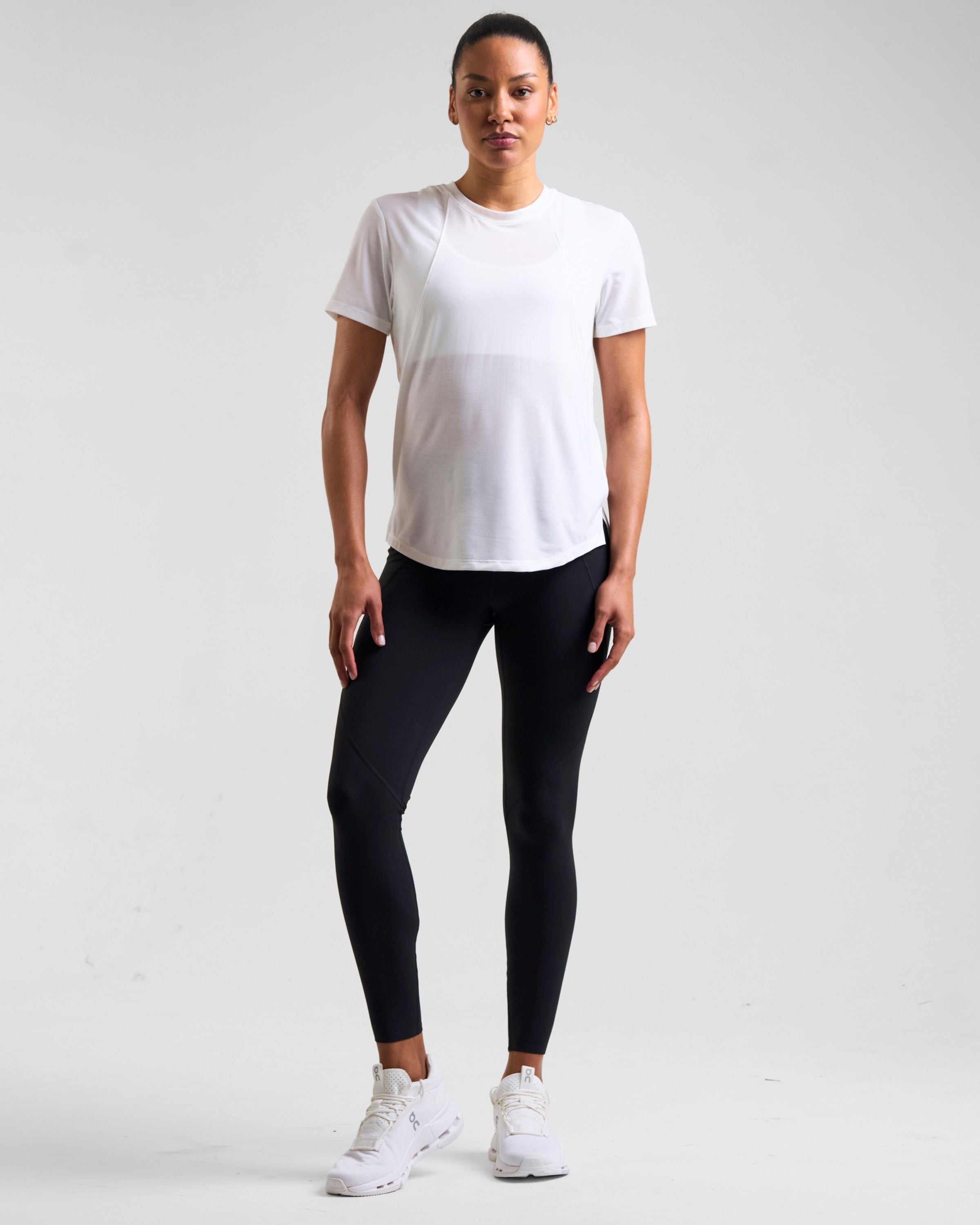 Core Lyocell Blend Active T-Shirt White