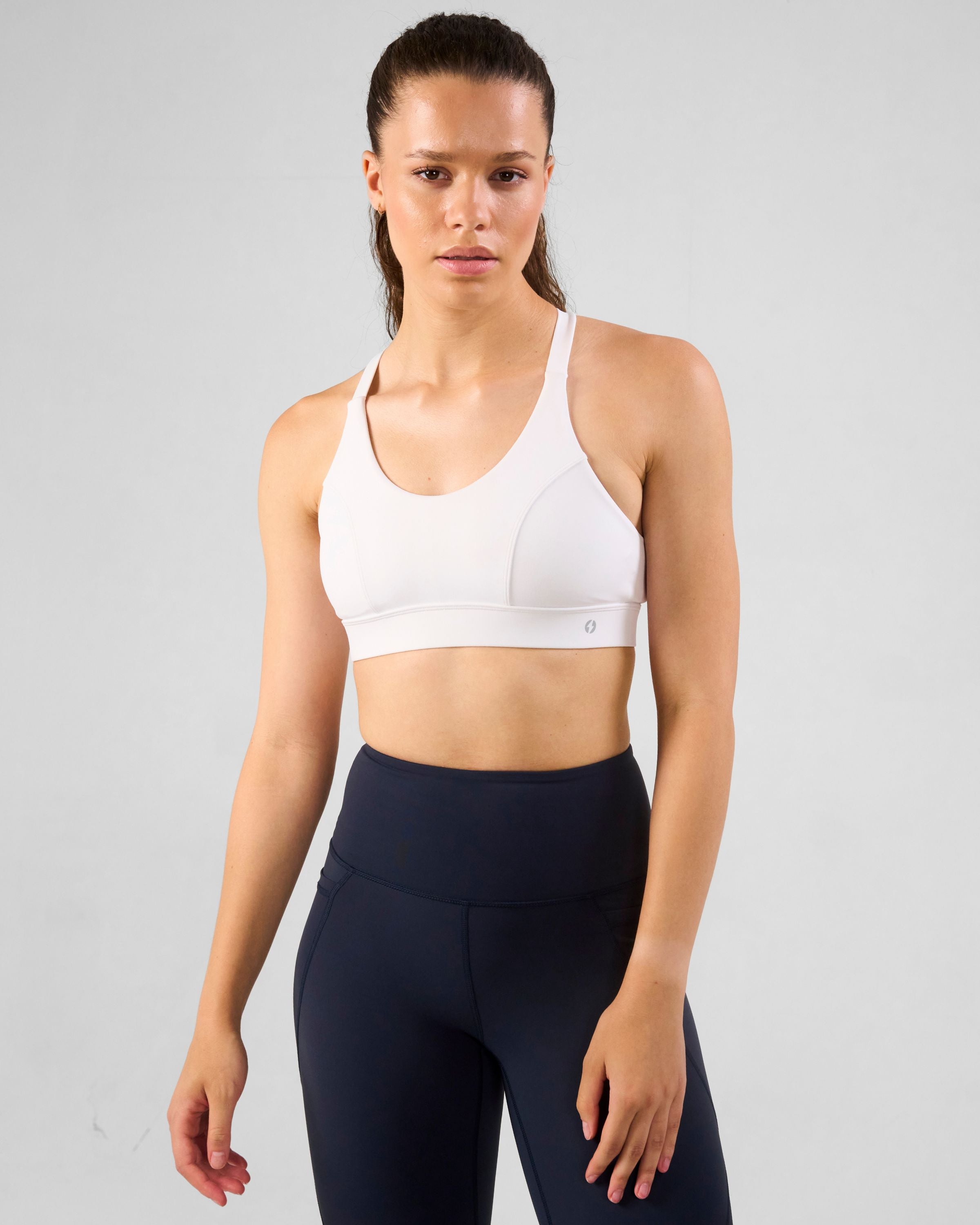 Ultimate Medium Impact Sports Bra White
