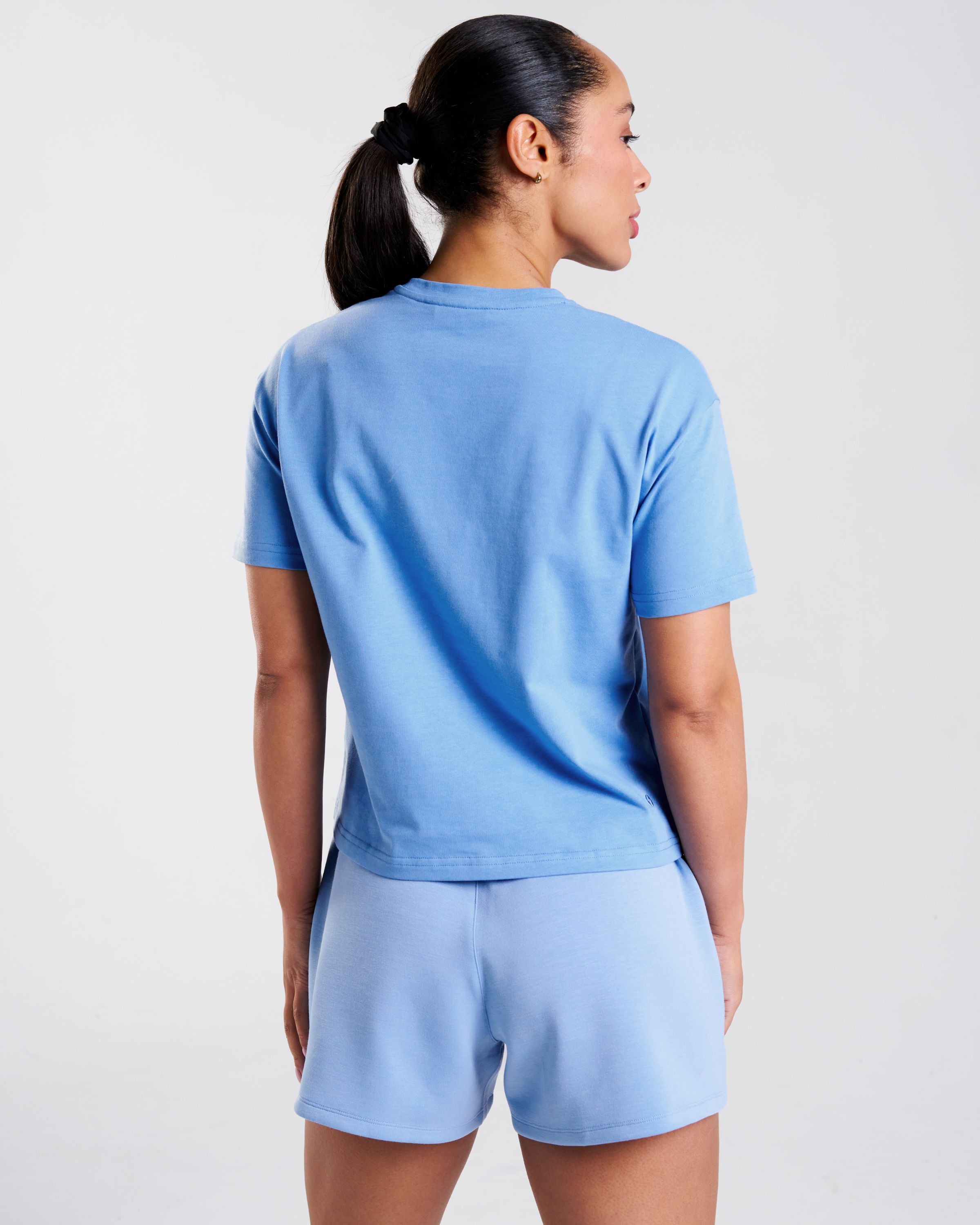 All-Day-Wear Box Tee Sky Blue