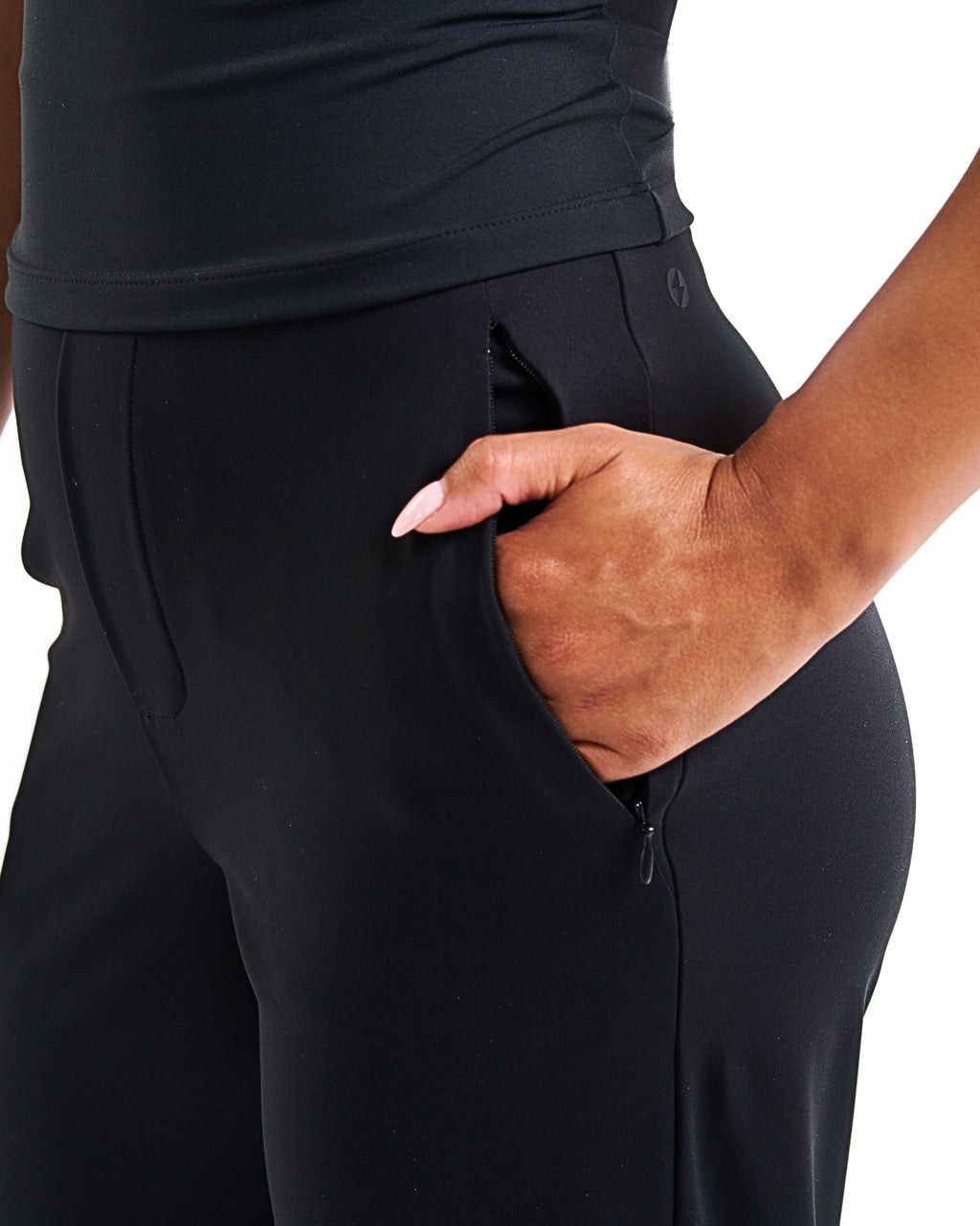 All-Day-Wear Wide Leg Trouser Black