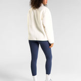 OUTSIDER Zip Up Fleece Marshmallow