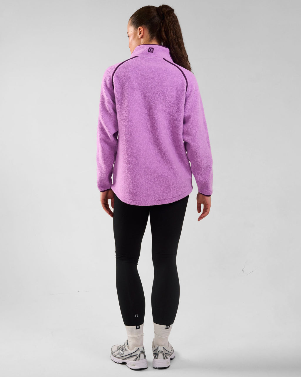 Ascend 1/4 Zip Fleece Violet Crush