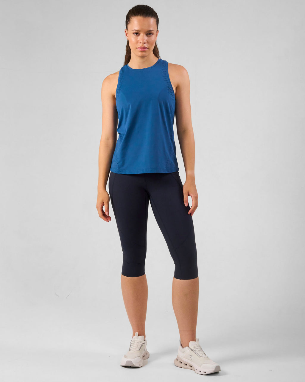 Sculpt High-Waisted Capri Leggings Outerspace Navy