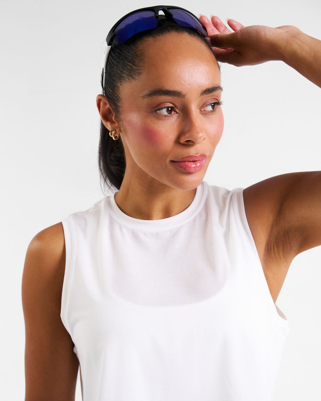 RUNSeries Cropped Vest White