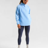 Ascend 1/4 Zip Fleece Cloud Blue
