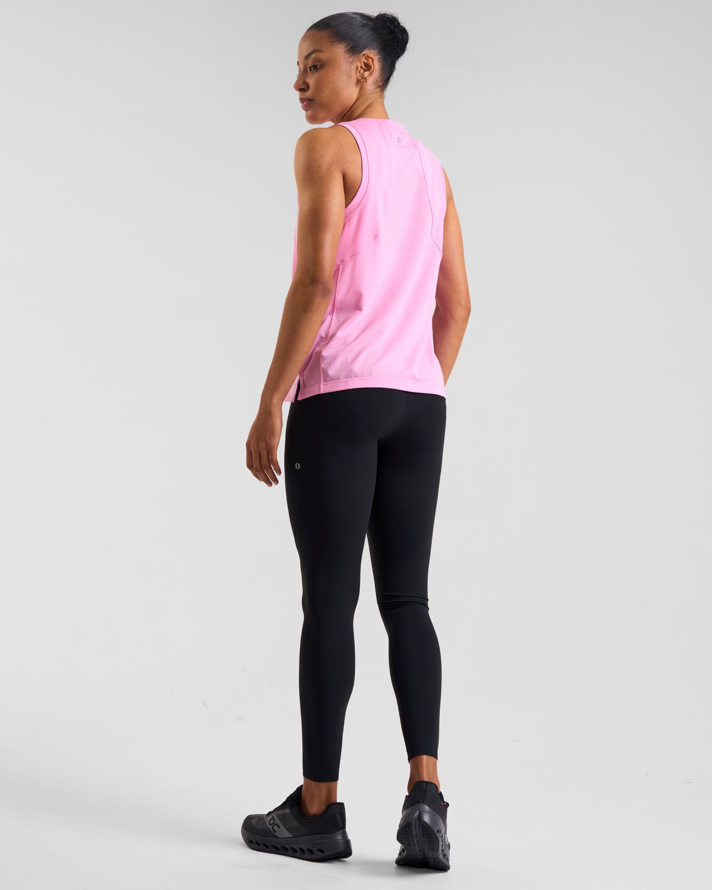 Core Lyocell Blend Active Vest Pink Glow