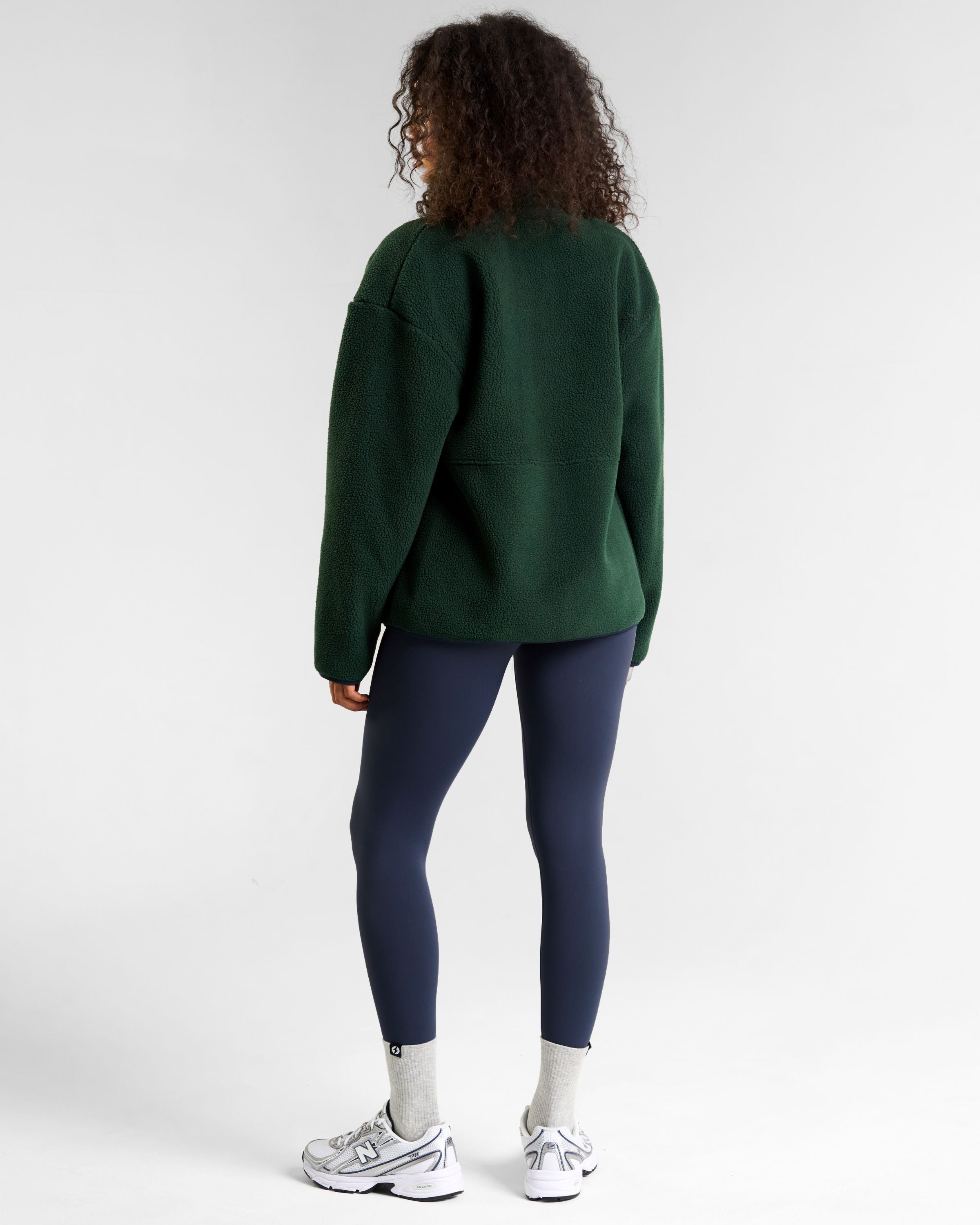 OUTSIDER Zip Up Fleece Heritage Green