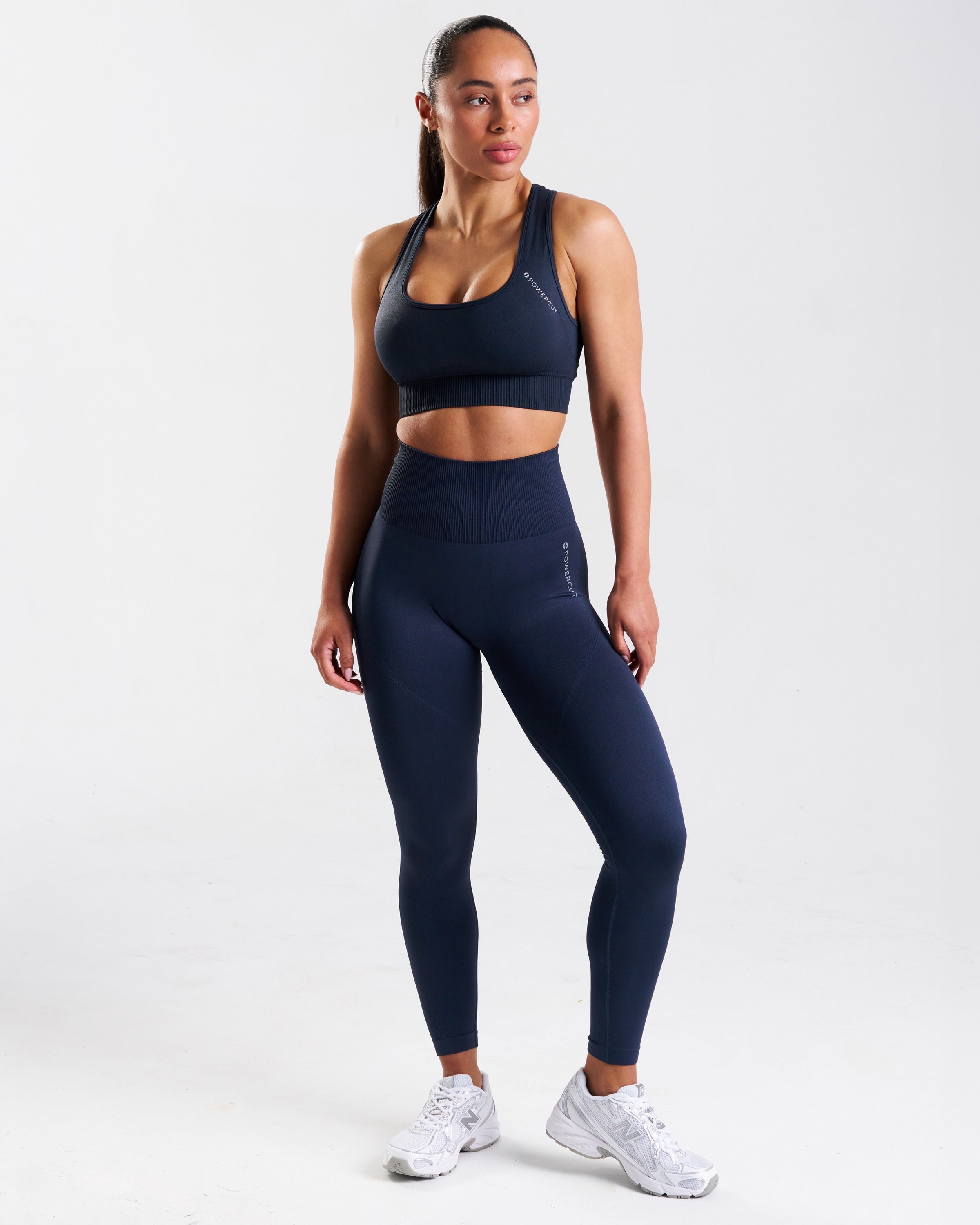 SOLID Seamless Leggings Outerspace Navy