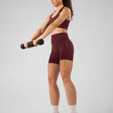 SOLID Seamless 6" Short Cherry Lacquer